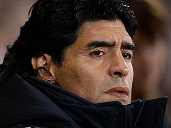 Maradona walking, talking and...